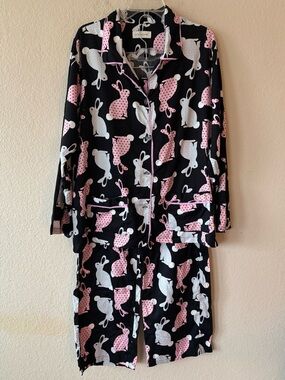 Peter Alexander Bunny 100% Cotton Classic Pj Set Size L